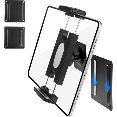 Support mural pivotant à 360 ° pour iPad, compatible avec iPad Pro Air Mini de 4,7 po à 13 po