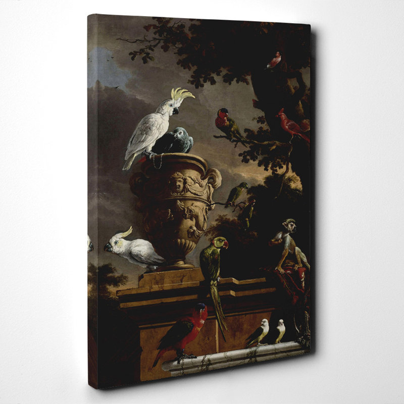 Melchior DHondecoeter - Wrapped Canvas, 100cm H x 70cm W