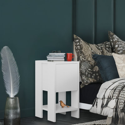 Table de chevet avec 1 armoire