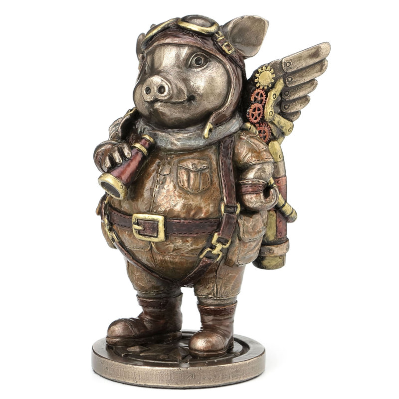 Résine en polyester 5,31 po Steampunk