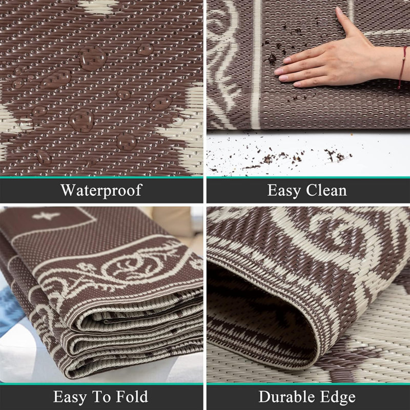 Outdoor Rug, Rectangle 9' x 12'