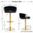 Christal Swivel Upholstered Adjustable Height Counter Stool-102527015