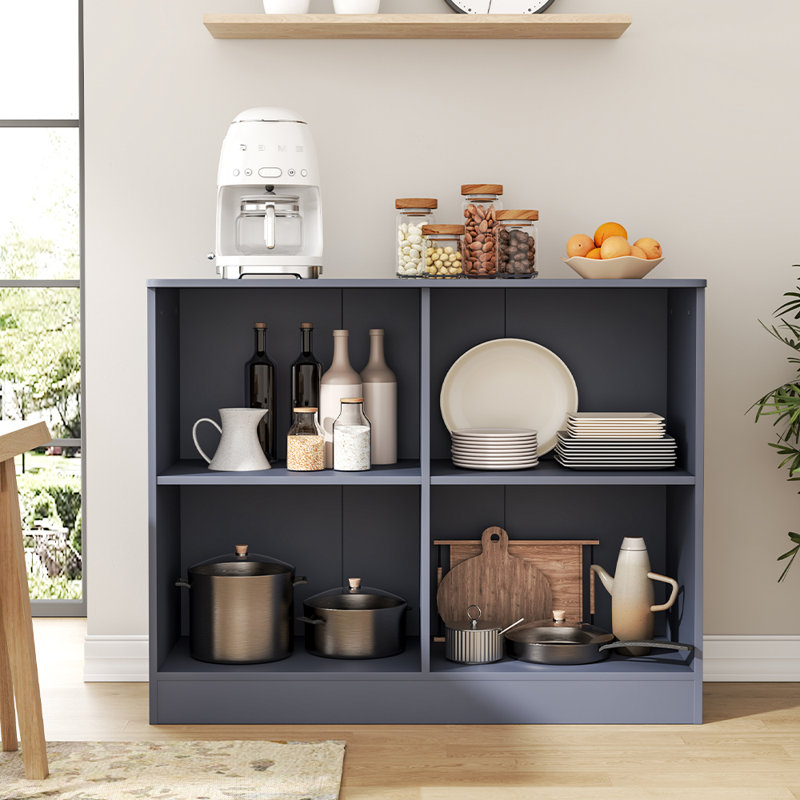 80cm H x 100cm W Particle Board Bookcase