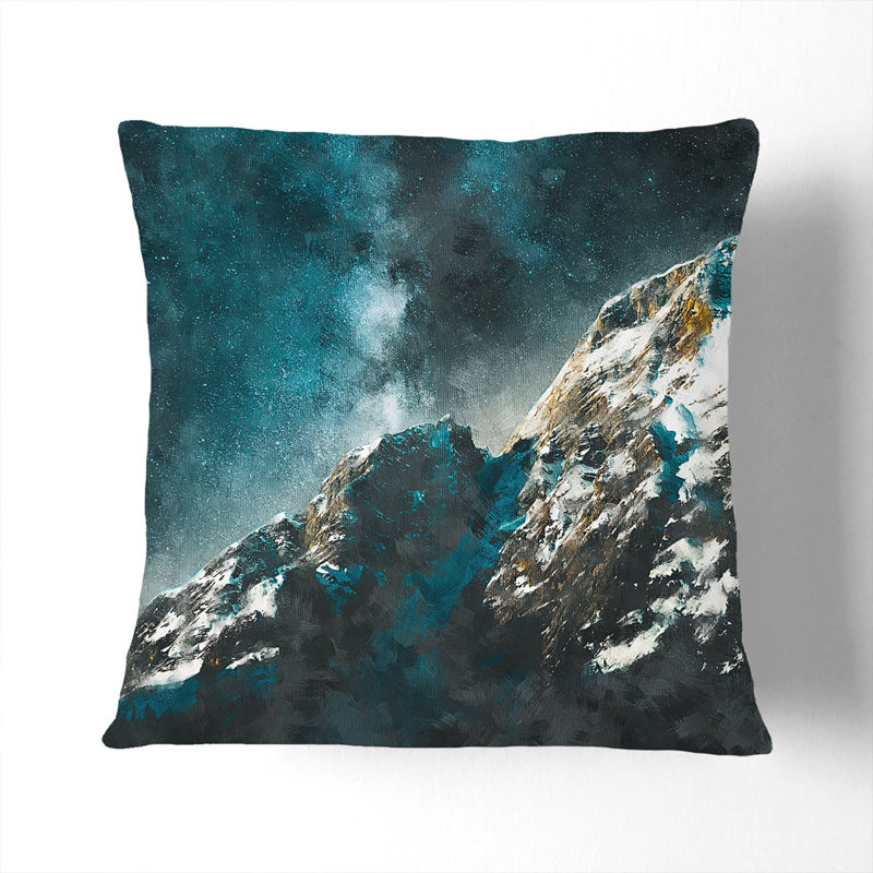 Square Throw Cushion, 40cm H x 40cm W x 15cm D, Stone