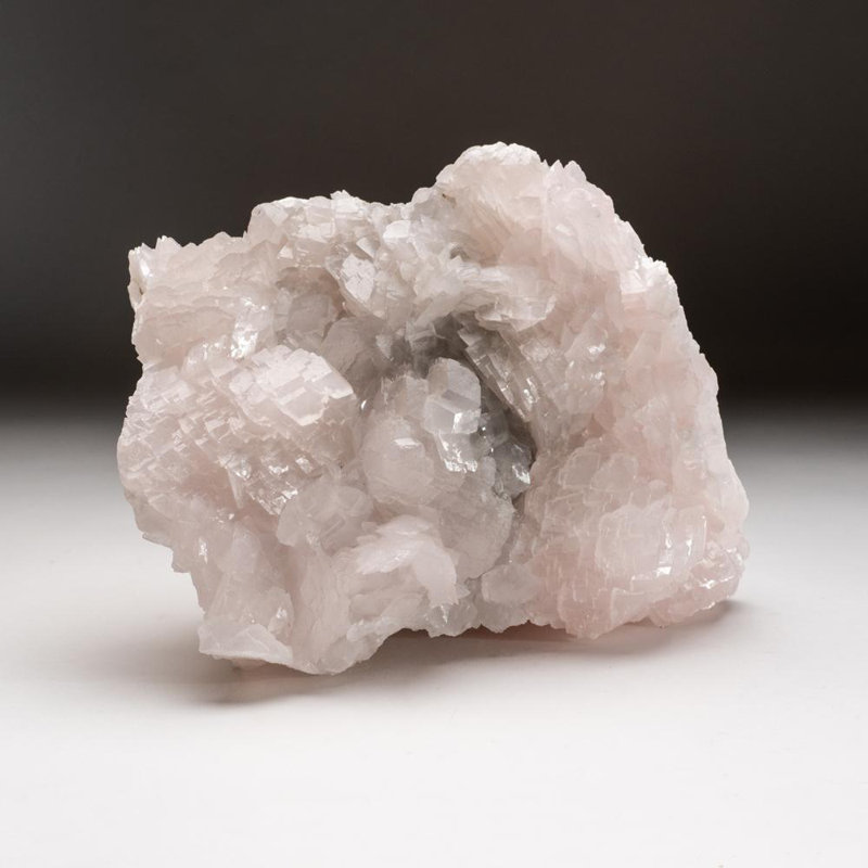 Polished Manganoan Calcite Cluster