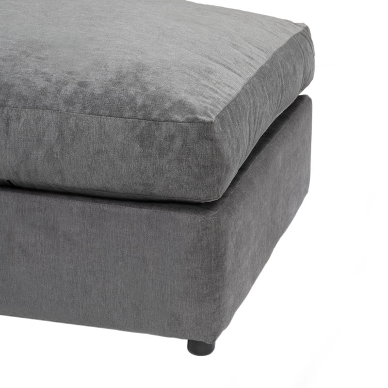 Arabella 2 - Piece Living Room Set, Pewter/Grey, Right Hand