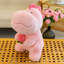 Mignon peluche dinosaure, peluche douce mangeant une poupée de dinosaure melon pour les enfants-1253127120