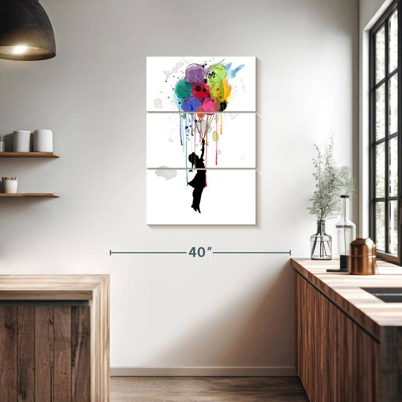 Leisha Drips Balloon, 38" H x 24" W