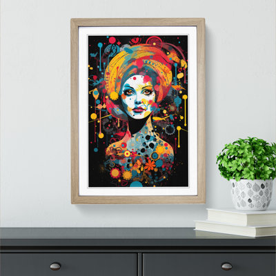 Cancer Zodiac Pop Art - Framed Print