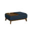 Canapé et repose-pieds en polyester Roud