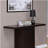 Fiona cappuccino engineered wood base upright top