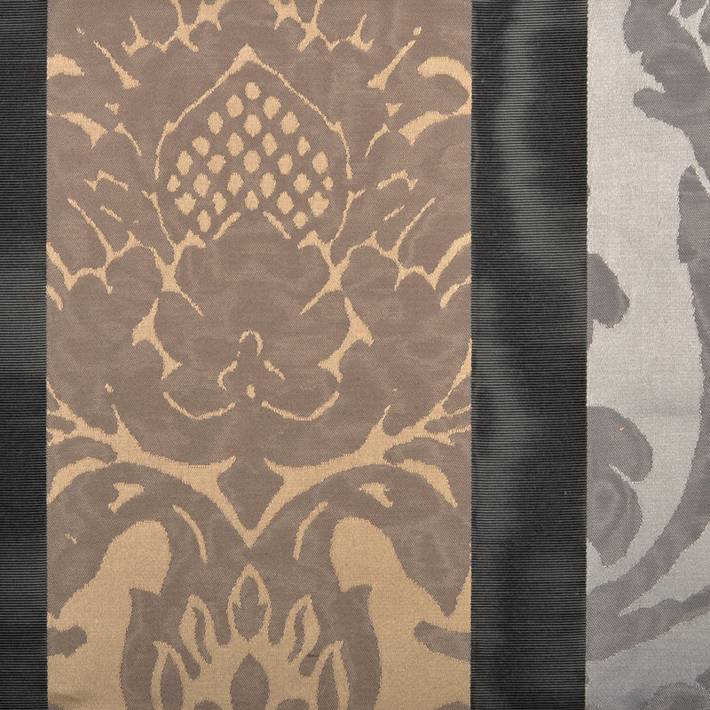 Laura Kirar Tuileries Stripe Fabric, Graphite