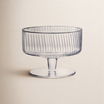 Hanley Ribbed Crystal Coupe