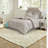 Elegant 8 Piece Bedding Sets, Hypoallergenic Polyester With Embroidered Style For Ultimate Comfort
