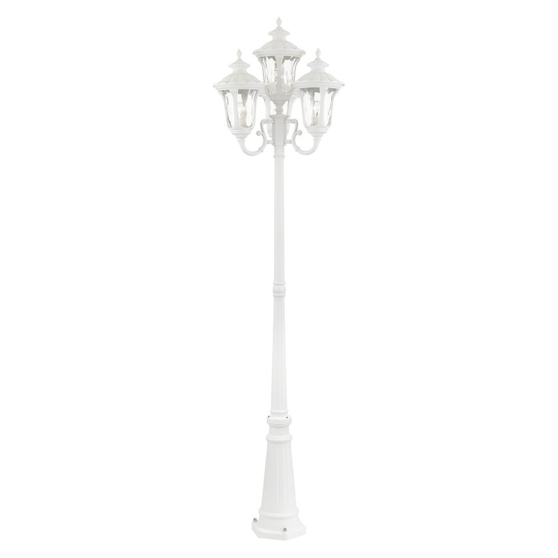 Alechandre Water Lamp Post (Full), White