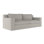 Mulberry Square Track-Arm Loveseat with Flange Seam