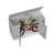 Absco Space Saver 7 ft. W x 3 ft. D Metal Horizontal Storage Shed