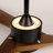 Karlena 52" Modern Solid Wood 3-Blade Ceiling Fan with Dimmable Dual Lighting and Remote Control