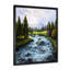«Beautiful Spring River In Mountain», reproduction d'art sur toile traditionnelle-1128502023-1128502017