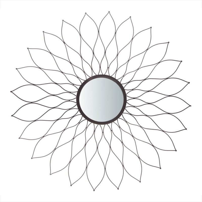 Knupp Metal Flat Wall Mirror