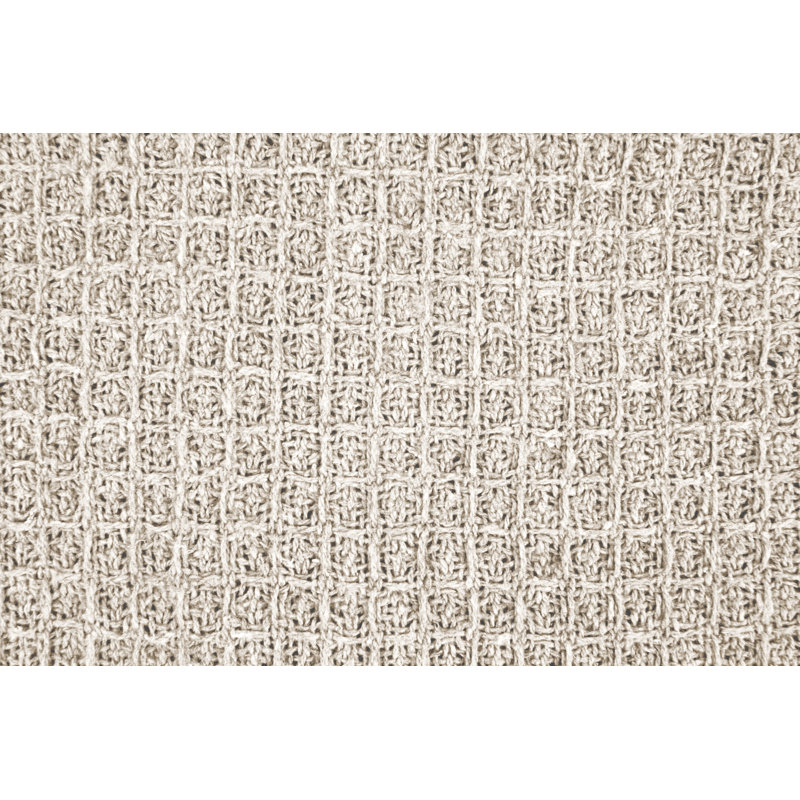 Vitela Throw Blanket, 127 x 152cm, Ivory
