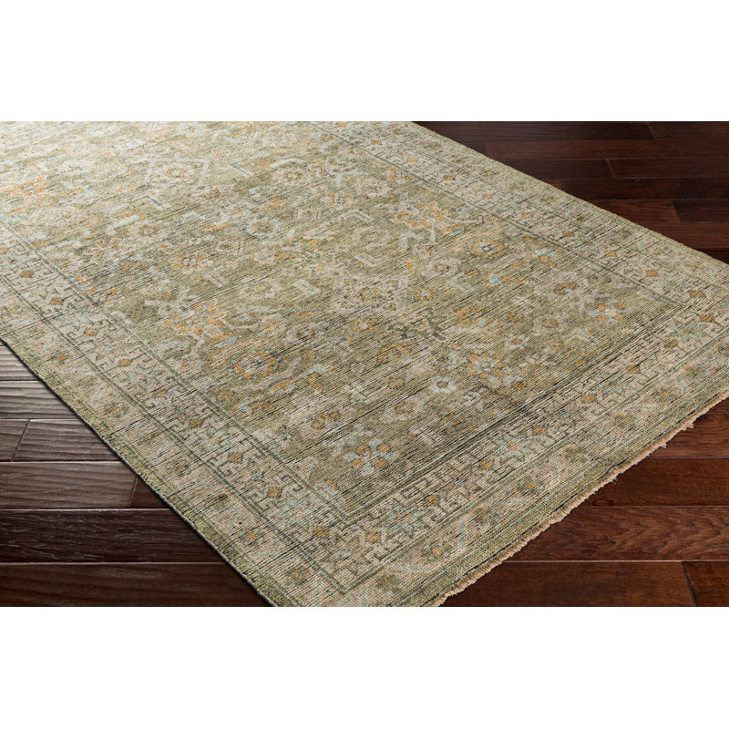 Meja Wool Oriental Area Rug, Rectangle 2' x 3'