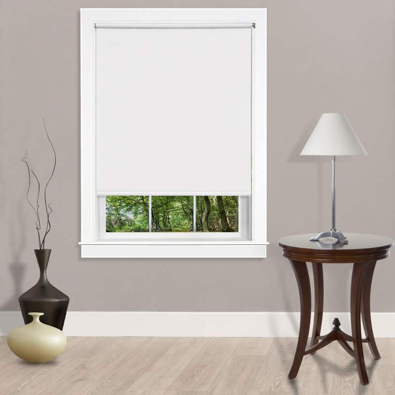 Rideau roulant obscurcissant Lilie, l 37 po x L 72 po, blanc