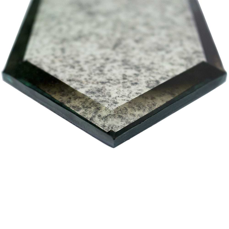 Paris 8x4 Beveled Hexagon Mirror Tile