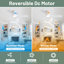 Ventilateur de plafond encastré avec lumières, télécommande, pales en bois massif de 48 po Kemp, à intensité variable, blanc-415084436