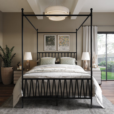 Eram Metal Canopy Bed