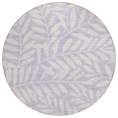 Malek Washable Floral Indoor / Outdoor Rug