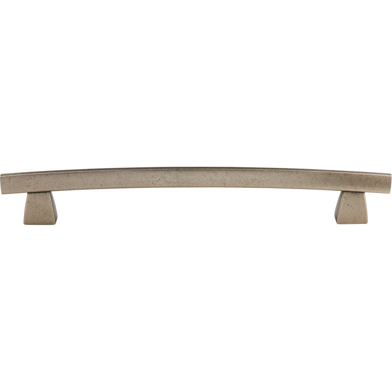 Arched 12" Center to Center Bar/Handle Pull, Pewter Antique