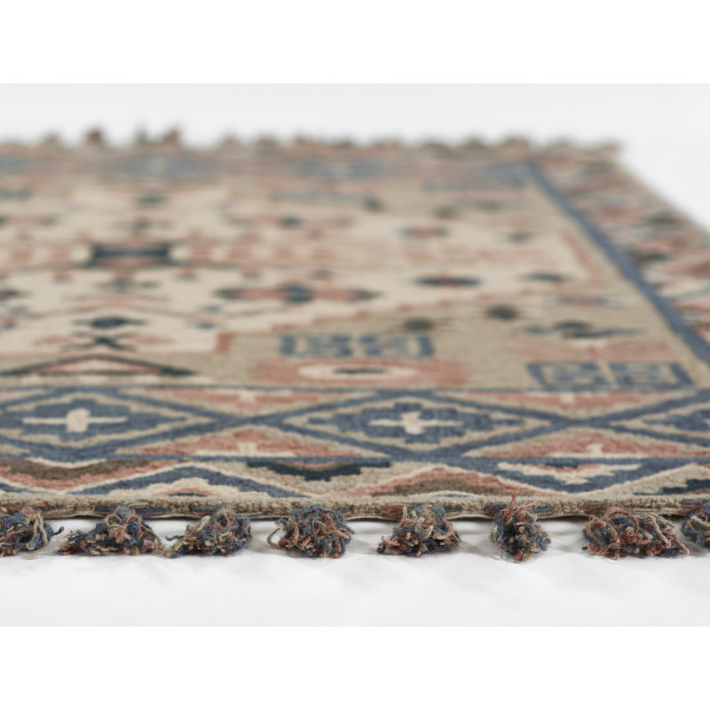 Tahoe Hand Tufted Wool Southwestern Area Rug, Rectangle 2' x 3'