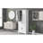 Bathroom Storage Cabinet With Doors And Drawer, Multiple Storage Space, Adjustable Shelf, White (Old Sku:WF308204AAK)