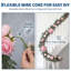 Guirlande de roses en soie, motif vigne rose, collection 2026, idéale pour les mariages et les anniversaires.
