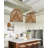 Motsinger 1-Light Double-Layer Rattan Dome Pendant