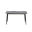 Darees Stone Top Metal Base Dining Table-684337398