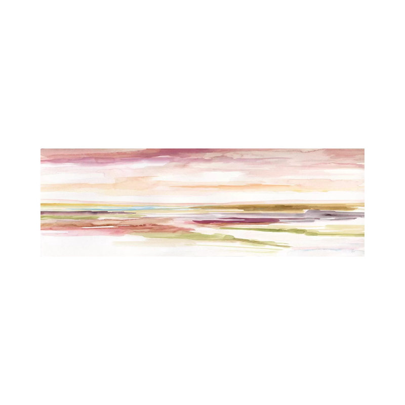 Spectrum Sunset I by Nan - Panoramic Print on Canvas, Wrapped Canvas, 182.88 cm H x 60.96 cm W