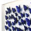Papillon III, art encadré en PVC, papillon de 3 pouces