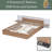 Delfida Platform Bed-1112048022
