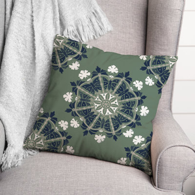 Outdoor Square Pillow Cover & Insert