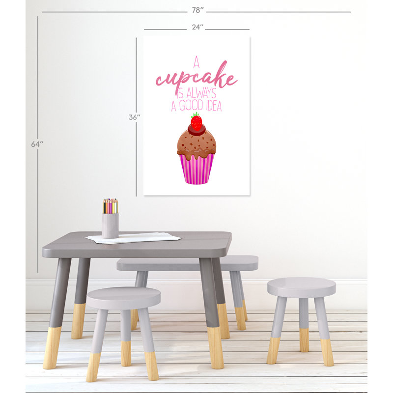 Un petits gâteaux, H 36 po x l 24 po x P 1 po, Papier