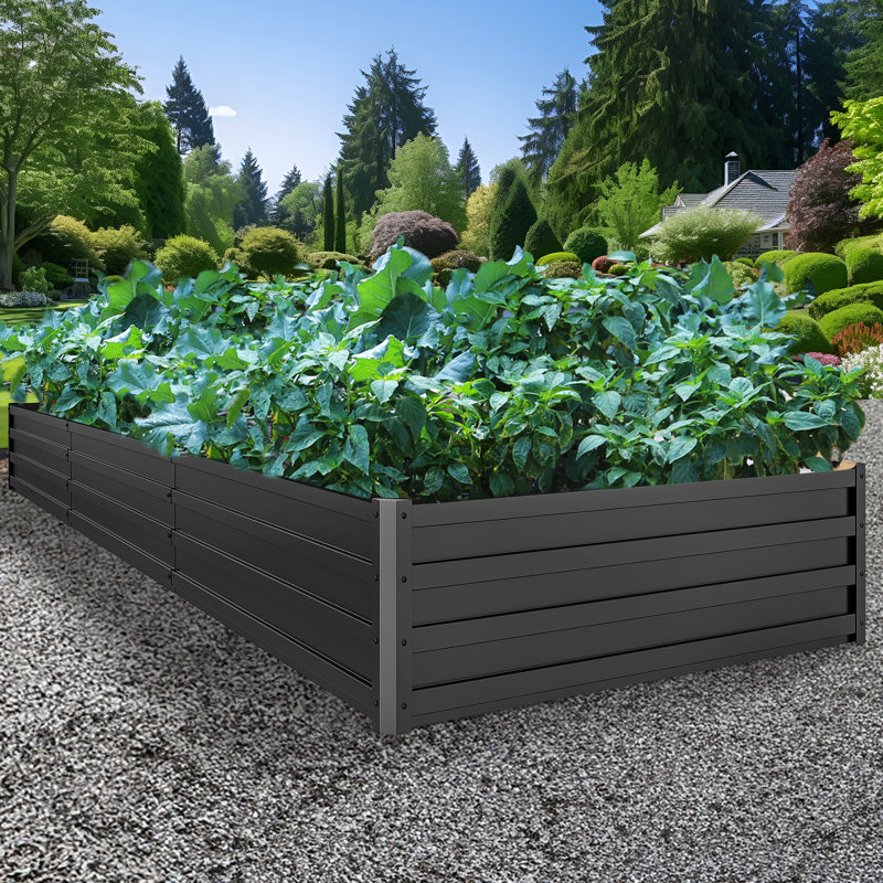Sauliner Metal Raised Garden Bed