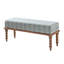 Banc rembourré l 52 po Artisan-132183976