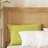 Queen Size Rubber Wooden, Solid Wooden Bed With Rattan Headboard, Enhanced By Support Feet,Oak White