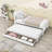 Kids Twin with Trundle with Drawers-996274423