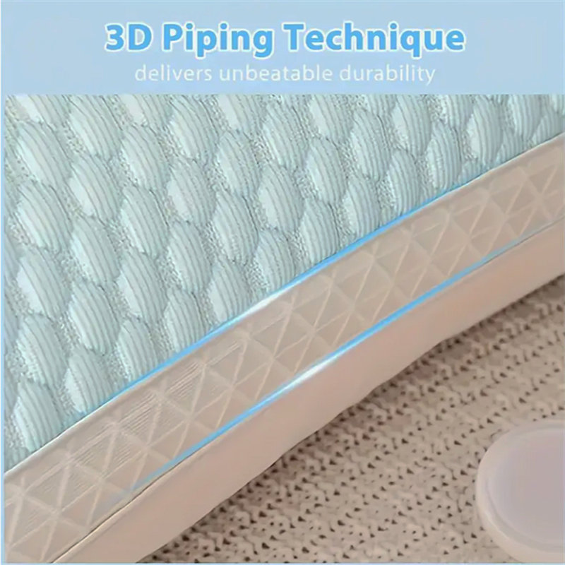 Cooling Breathable Tofu Pillows-Sky Blue(1Pack), Sky Blue