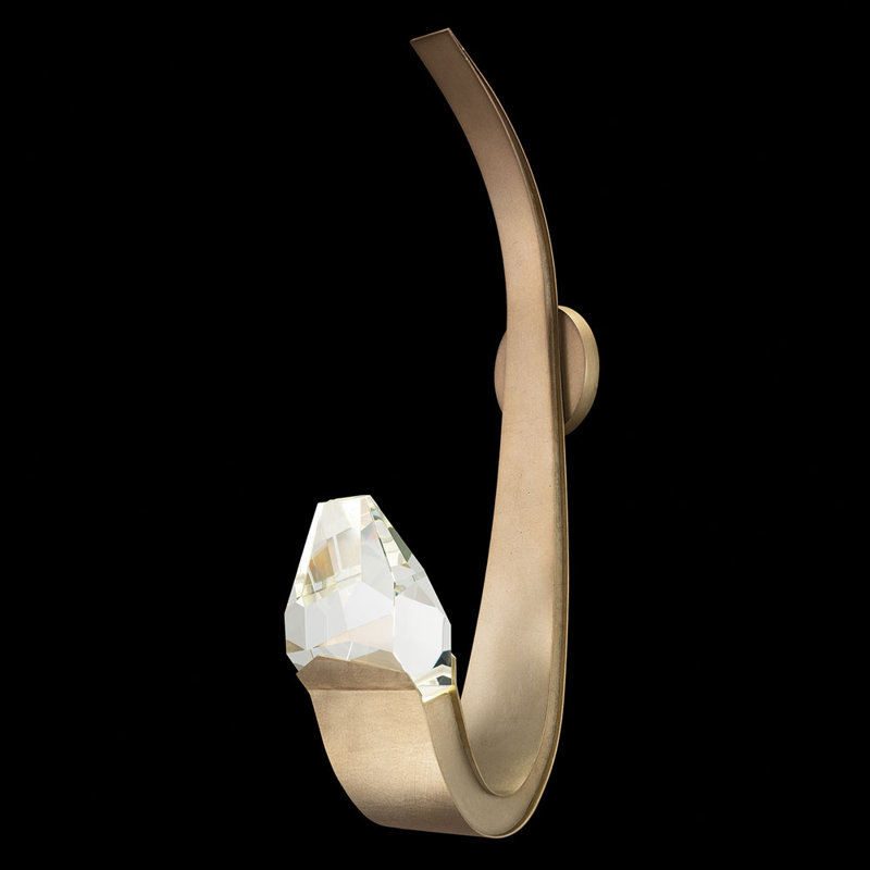 Strata 1 - Light LED Armed Sconce, Soft Bronze