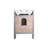 24'' Single Bathroom Vanity with Ceramic Top