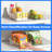 Clear Stackable Refrigerator Storage Bins 6-Pack with Handles – for Fridge, Pantry, Freezer & Kitchen Cupboard